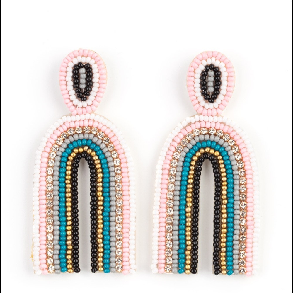 Rainbow earrings